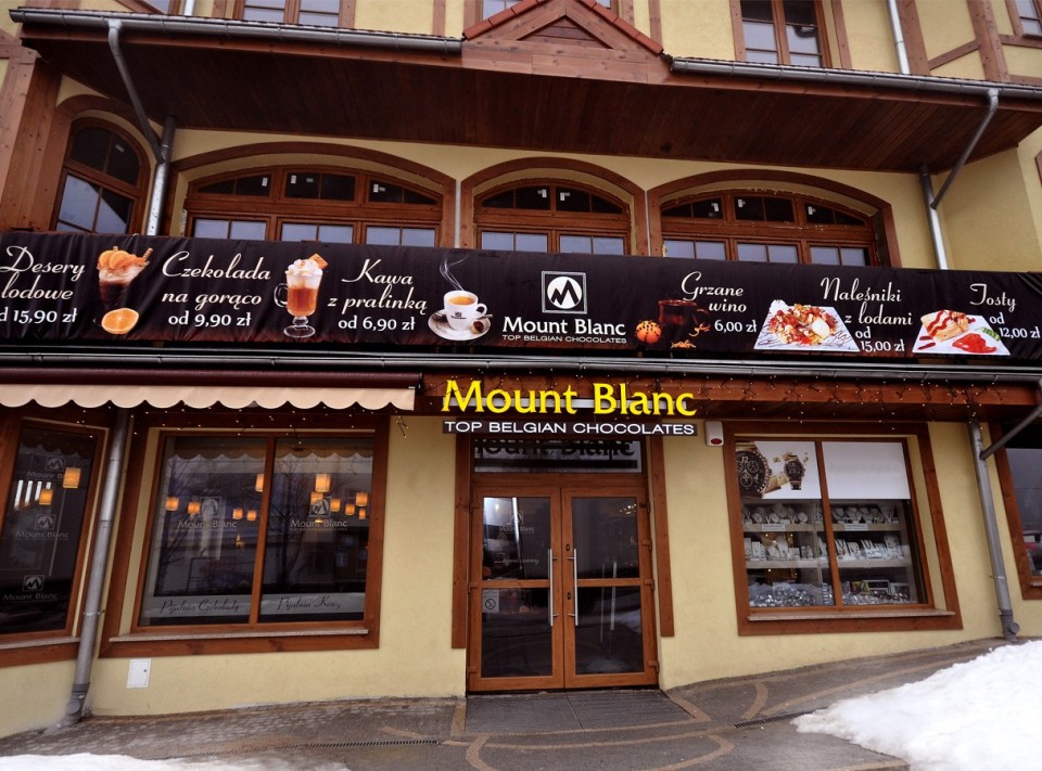 Pijalnia kawy i czekolady Mount Blanc