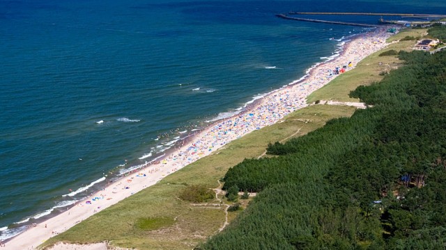plaża w Darłówku Zachodnim