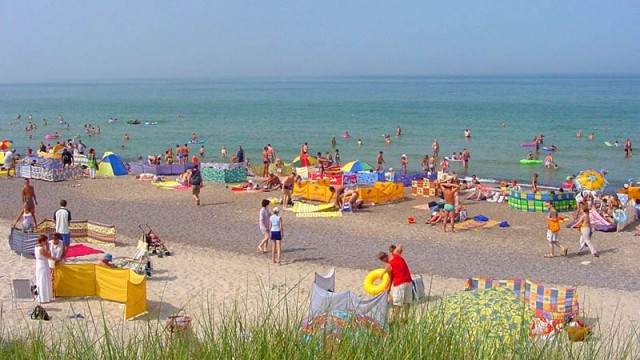 Darłówko - plaża zachodnia