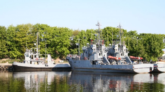 Port wojenny w Kołobrzegu