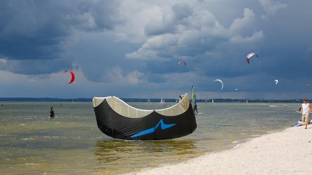 Windsurfing na Helu