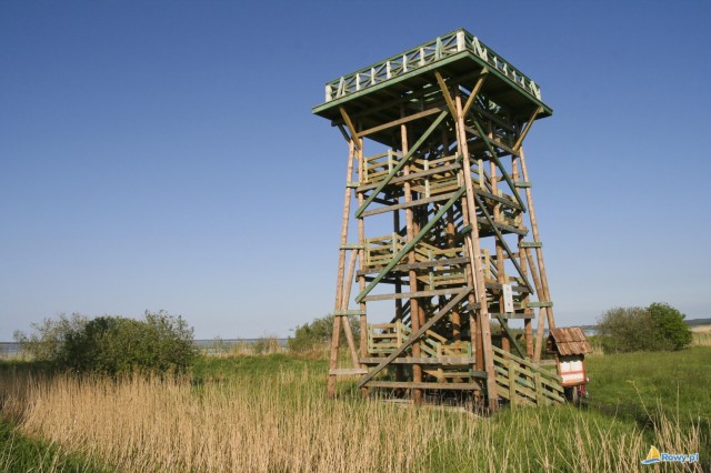 Wieża widokowa nad Jeziorem Gardno