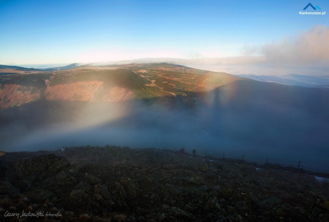 Widmo Brockenu w Karkonoszach