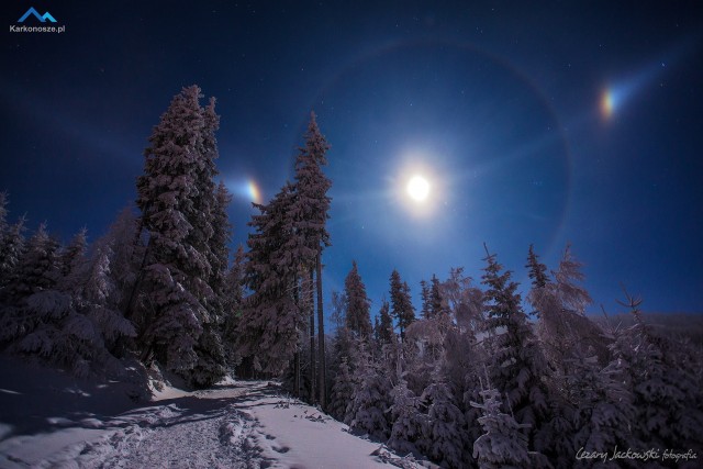 Efekt Halo w Karkonoszach