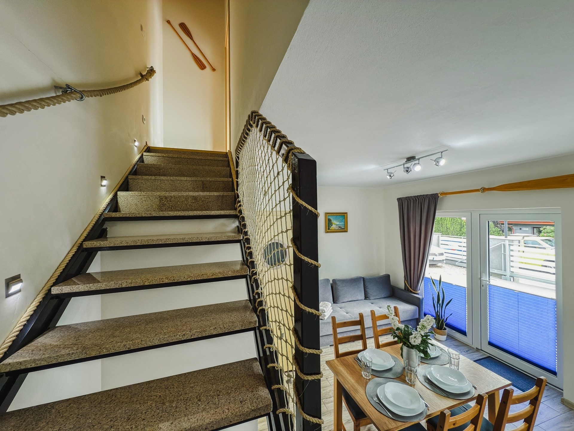 Salon z aneksem kuchennym