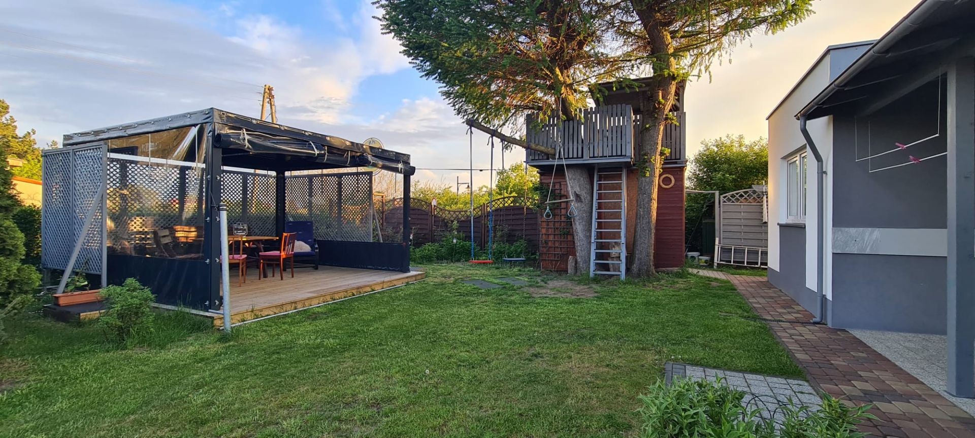 Domki Goga - altana grillowa, domek na drzewie