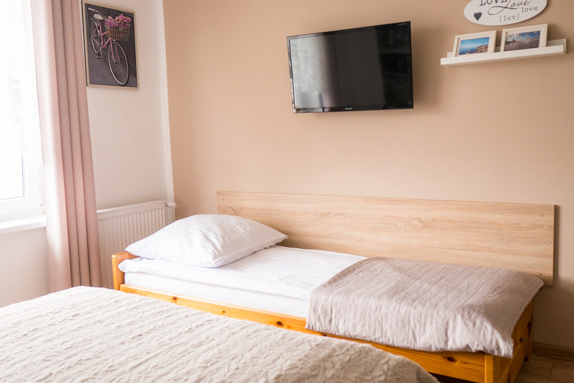 Apartament Północ 1 - sypialnia