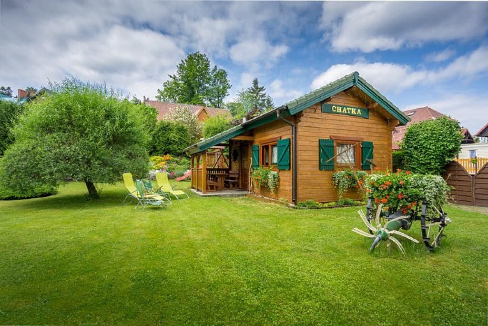 CHATKA - całoroczny domek