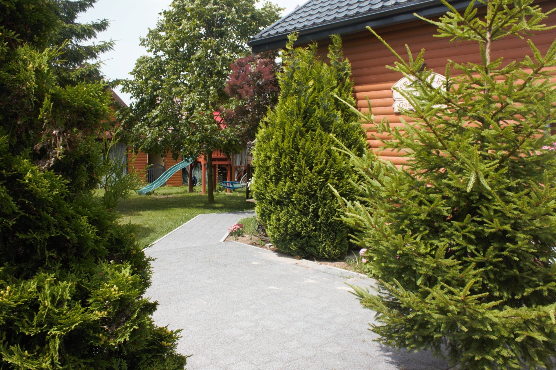 Domek całoroczny z„patio”