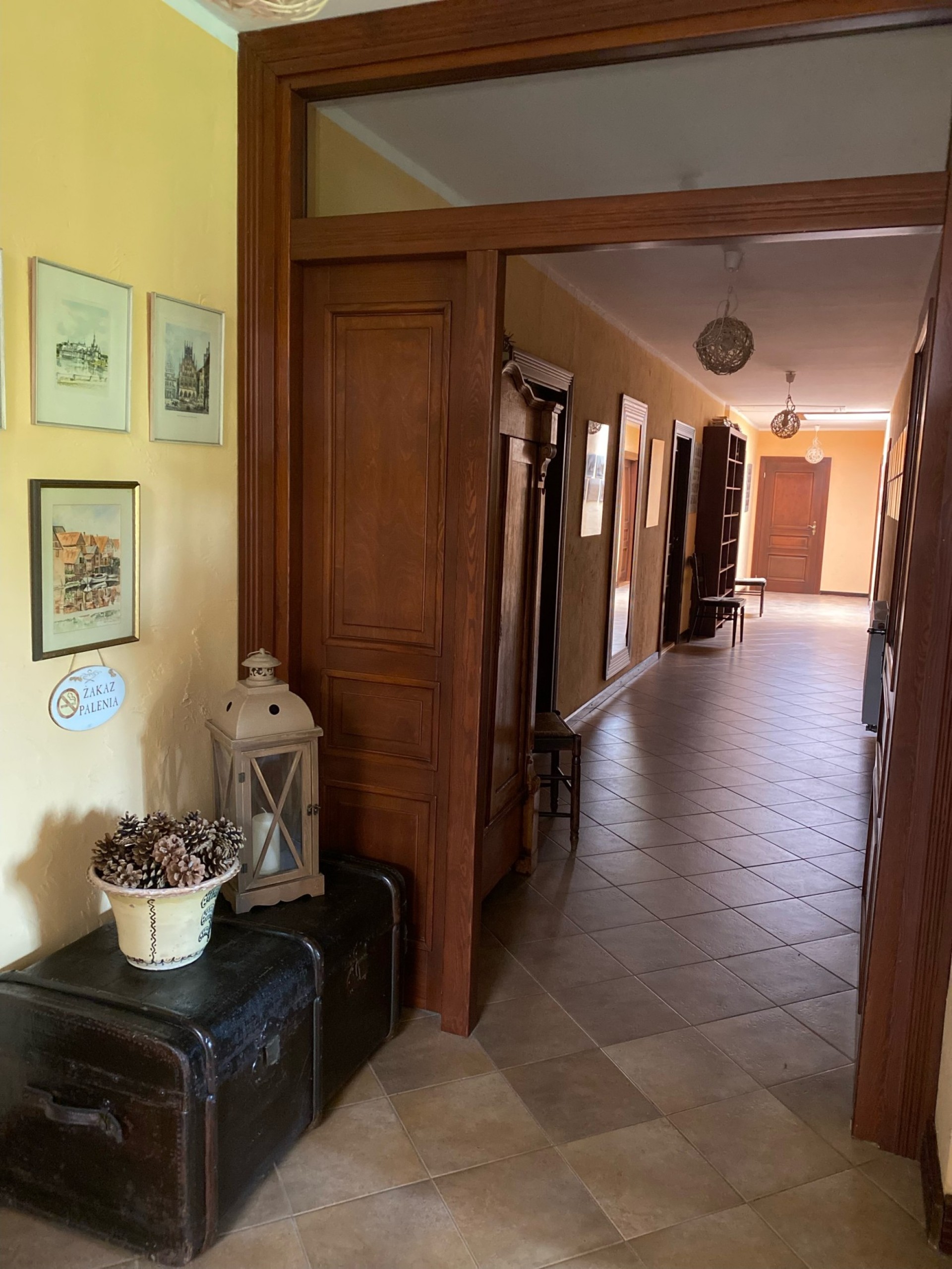 Korytarz na piętrze 