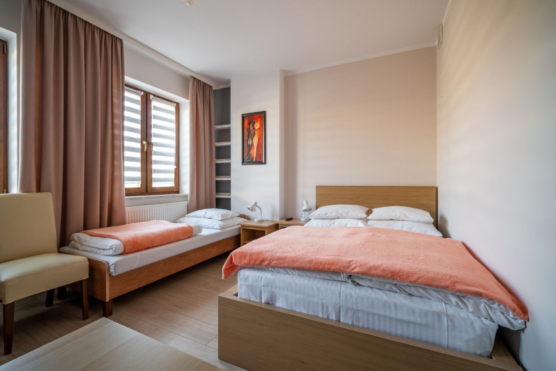 Pokój nr. 5 parter 3-4 osobowy