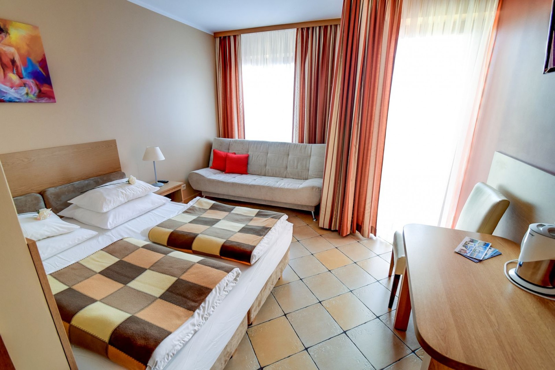 Pokój nr. 1 - parter 3-4 osobowy