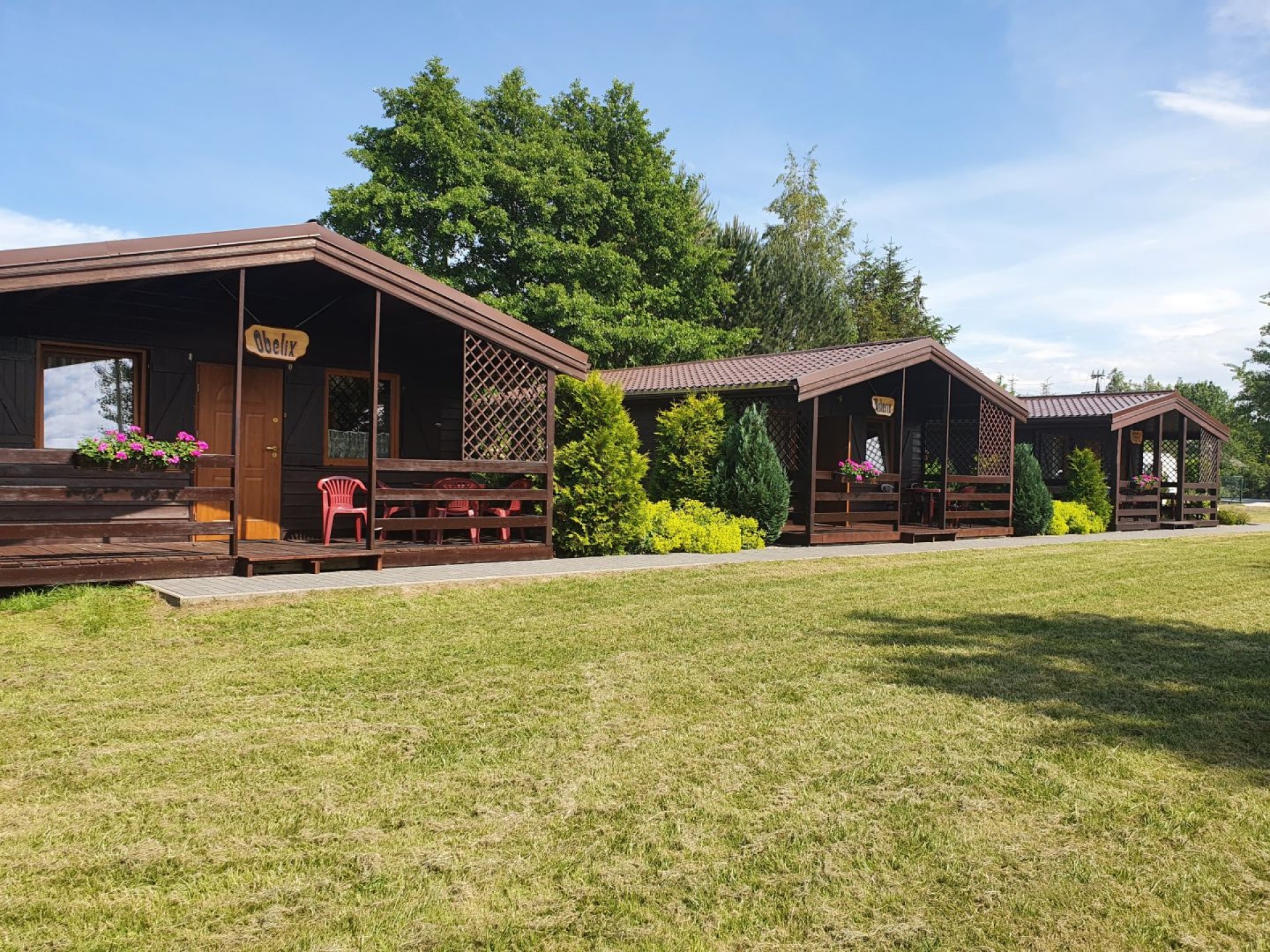 Domki ASTERIX, OBELIX, IDEFIX