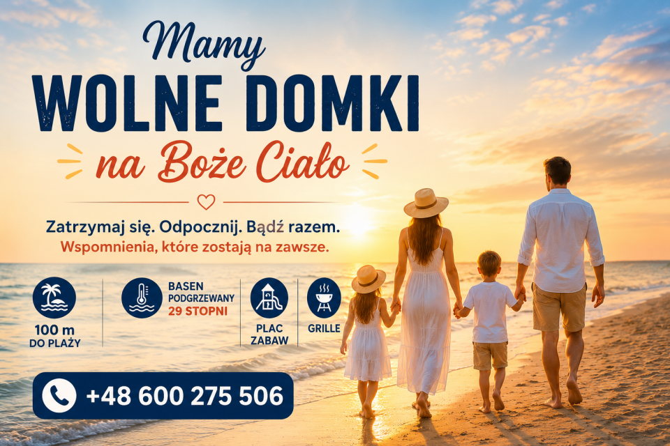 Boże Ciało - Domki MORSKA DOLINA