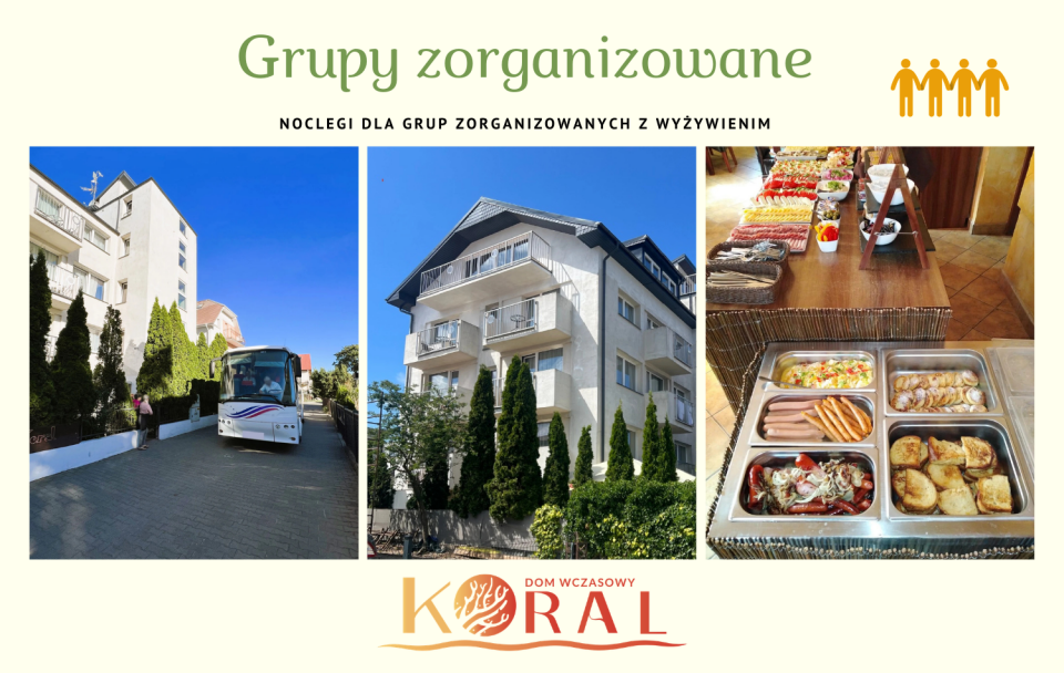 Grupy zorganizowane z wyżywieniem - DW Koral Dziwnów
