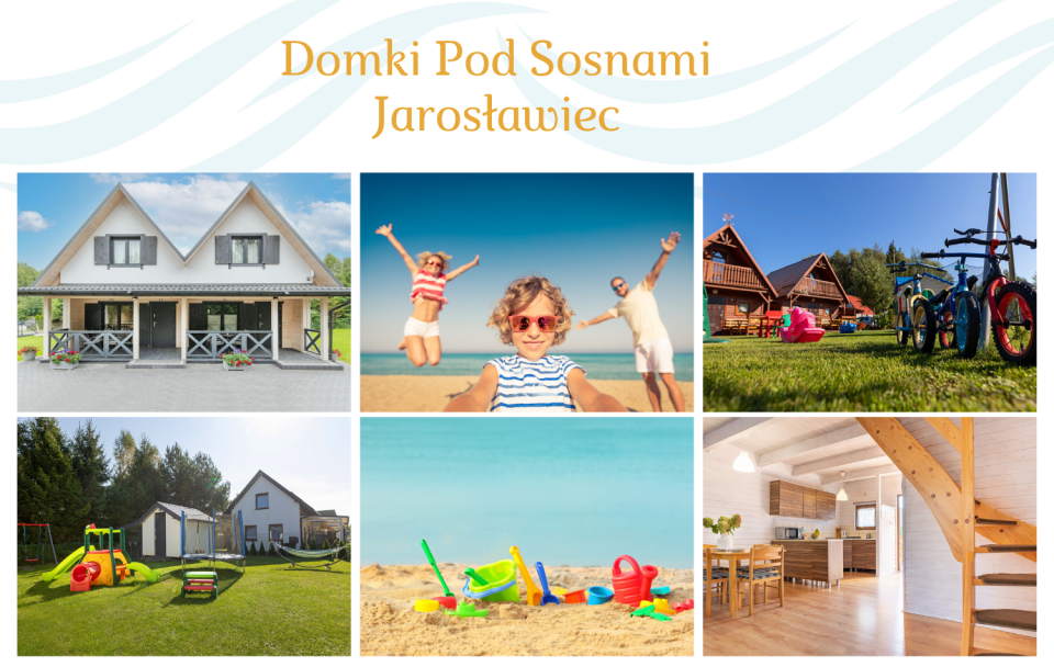 Wczasy z dziećmi - Domki POD SOSNAMI