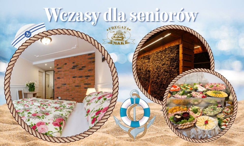 Wczasy dla seniorów - Dom Gościnny FREGATA
