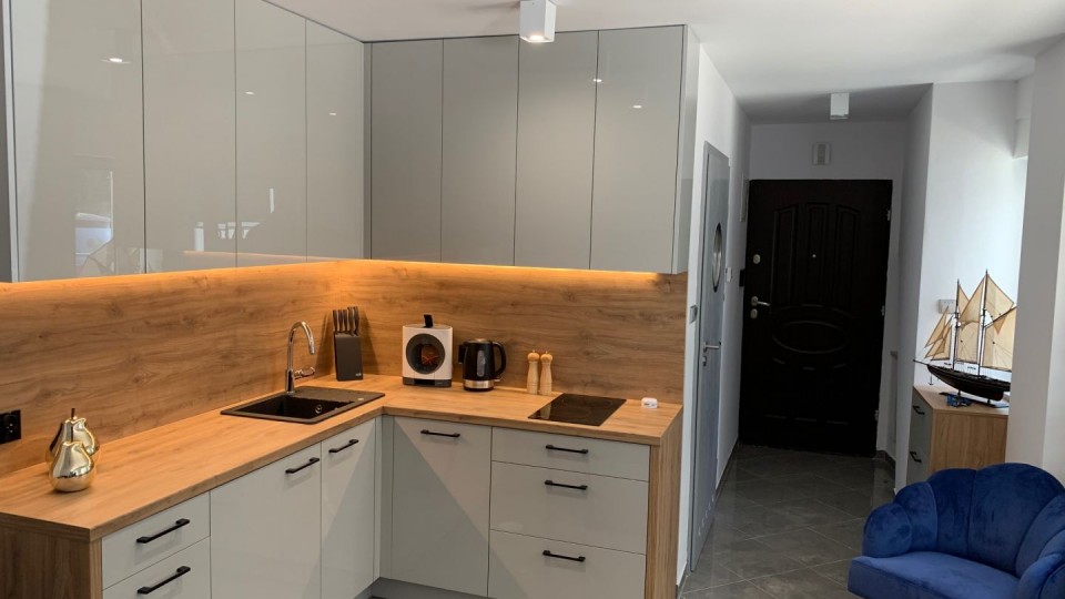 Apartament Wood & Grey