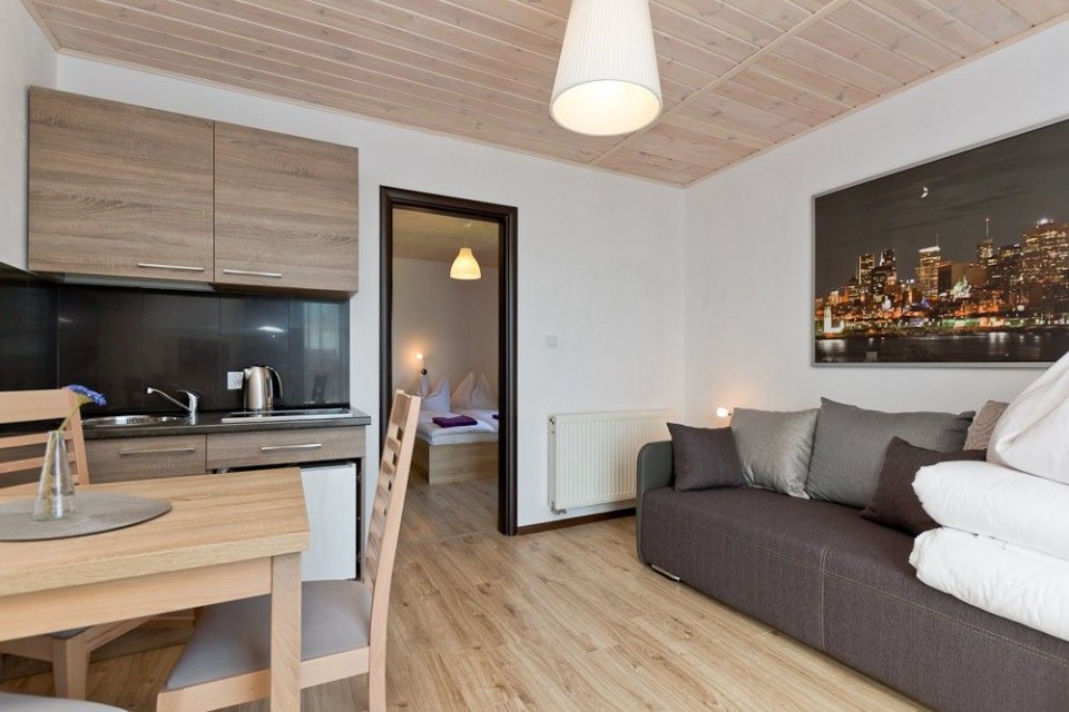 Apartamenty, Domki i Pokoje ALEXANDRIA z basenem
