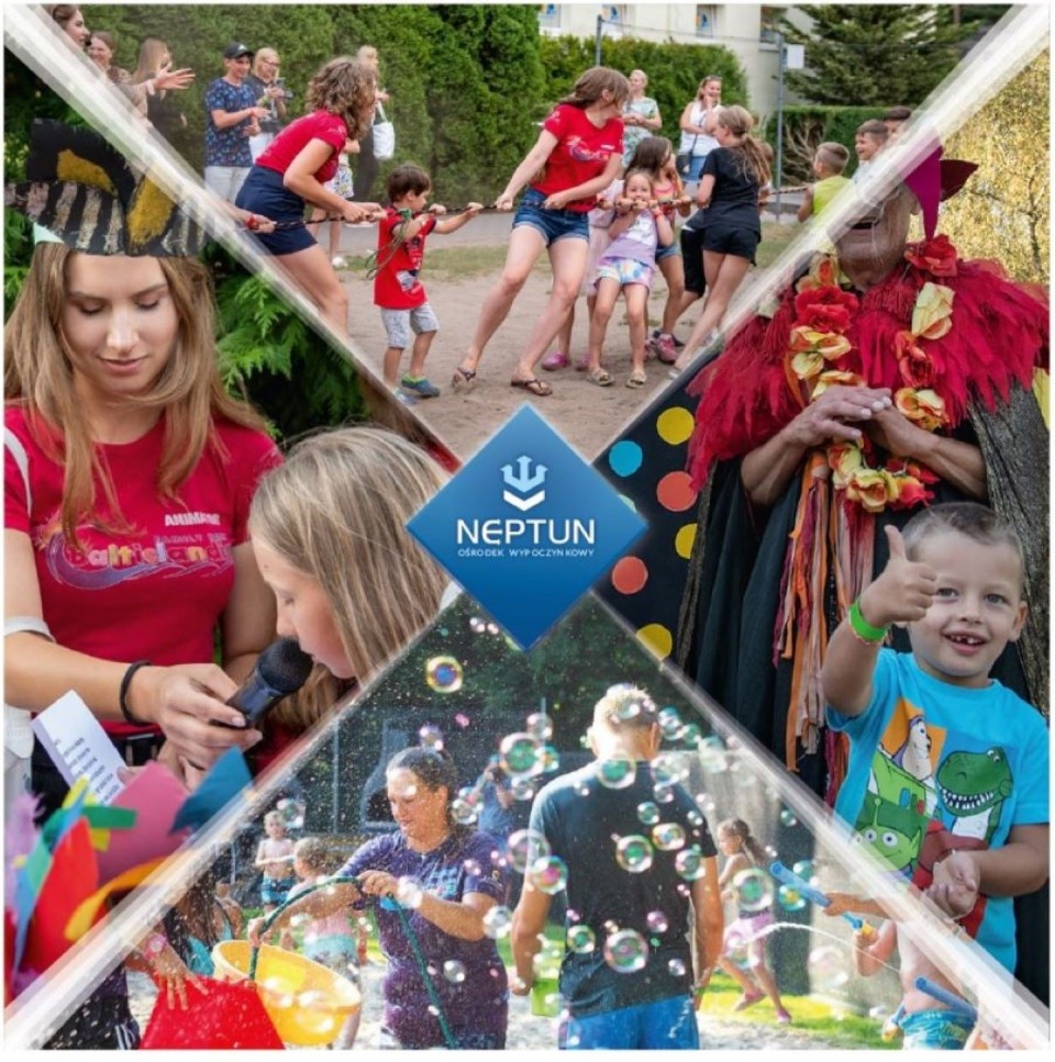 Wczasy z dziećmi - Ośrodek Wypoczynkowy Neptun
