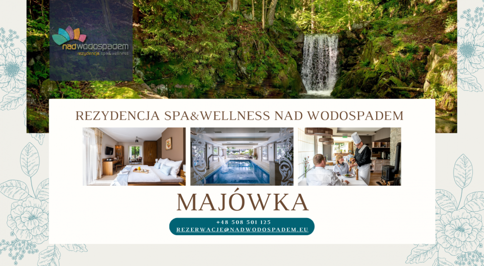 Majówka - Rezydencja  NAD WODOSPADEM