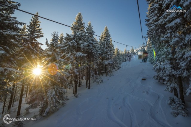 Zimowe słoneczne Karkonosze