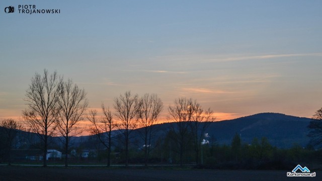 Zachód Słońca nad Piechowicami