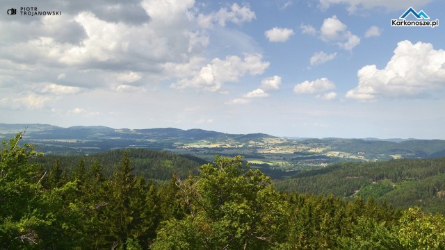Panorama Gór Kaczawskich 