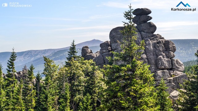 Widok w stronę Śnieżki