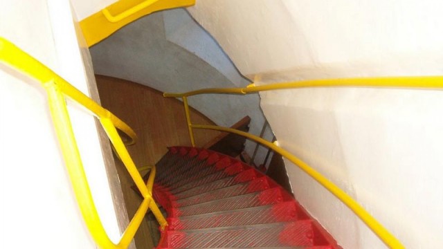 Wnętrze latarni Czołpino