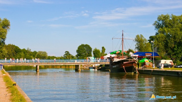 Port rybacki w Rowach