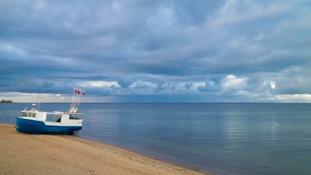 Plaża w Mechelinkach