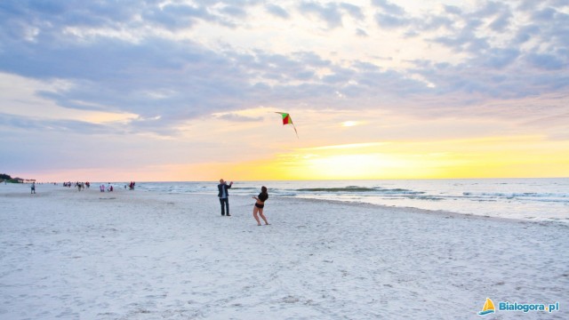 Plaża w Białogórze