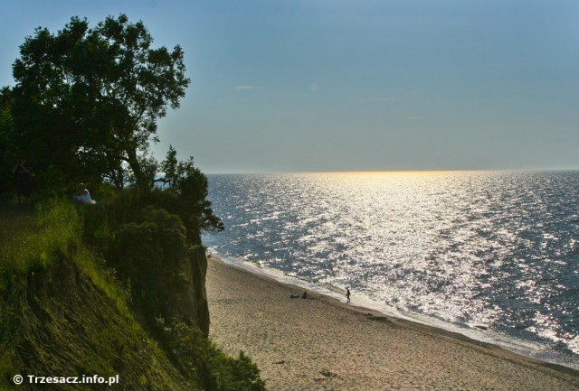 Plaża w Trzęsaczu