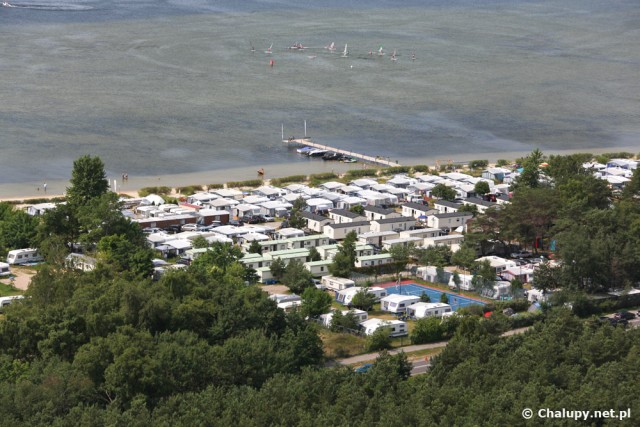 Chałupy z lotu ptaka