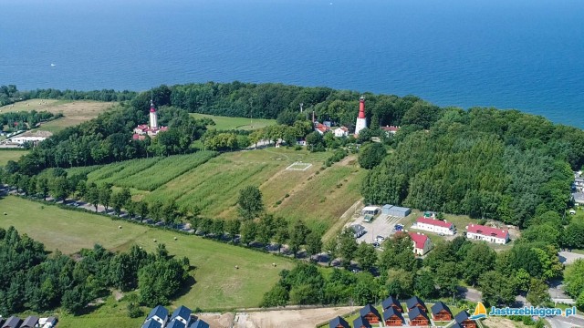 Rozewie z lotu ptaka