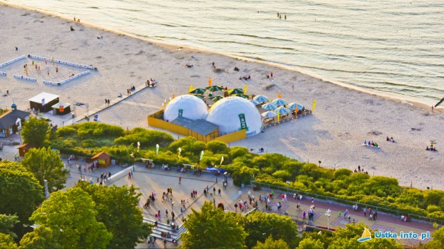 Plaża w Ustce