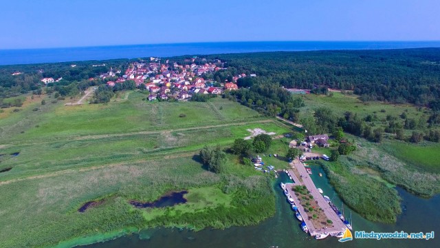 Międzywodzie z lotu ptaka