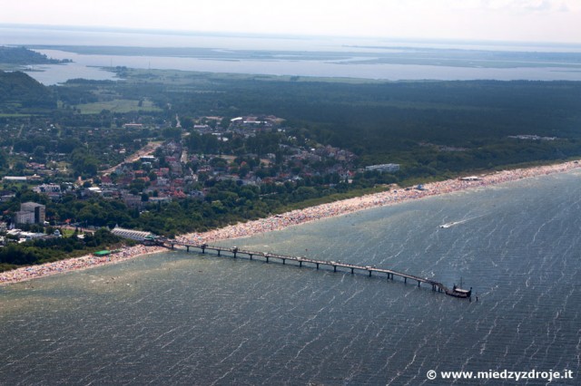 Międzyzdroje z lotu ptaka