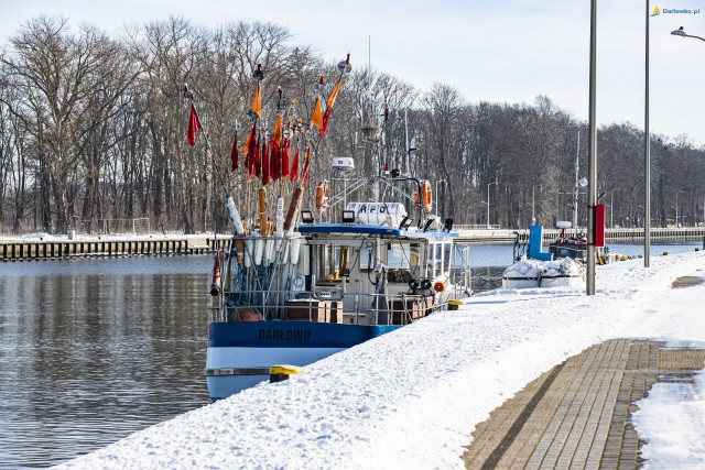Darłówko zima