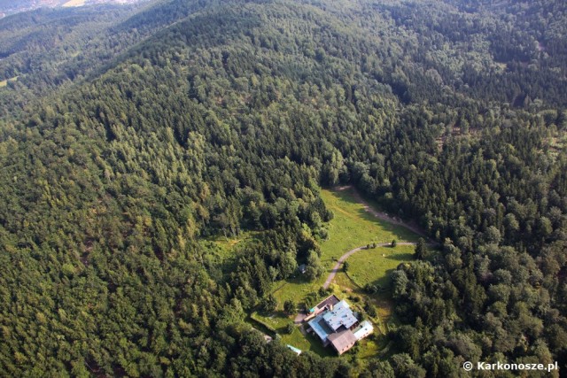 Michałowice z lotu ptaka