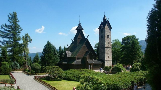 Kościółek Wang w Karpaczu