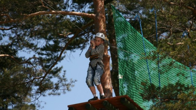 Karpacz - park linowy Tarzan