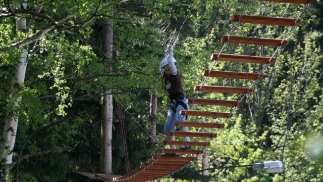 Karpacz - park linowy Tarzan