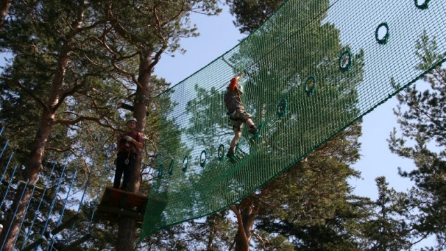 Park linowy Tarzan w Karpaczu