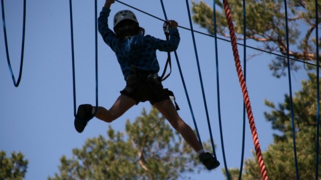 Tarzan, park linowy w Karpaczu