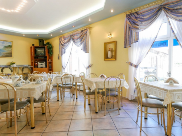 Stołówka w Domu Wczasowym WIKING