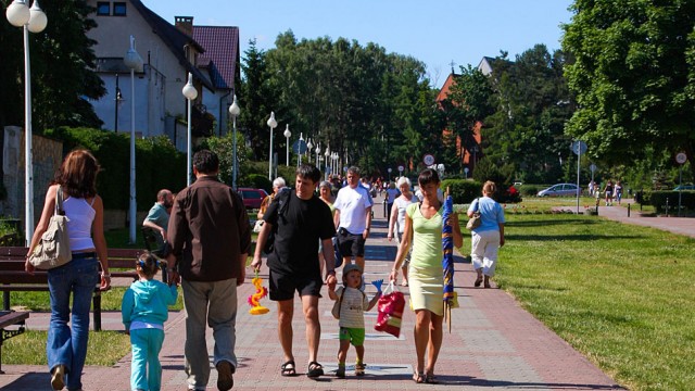 Władysławowo, Aleja Gwiazd Sportu