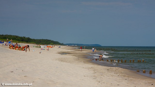 Plaża w Kuźnicy