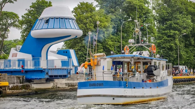 Rozsuwany most w Darłówku